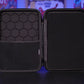 Open view of empty Comic Shell Graded Comic Travel carry case in Black 