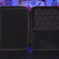 Alternate open view of comic book carrying case for graded and raw comics plus toploaders and magazines 